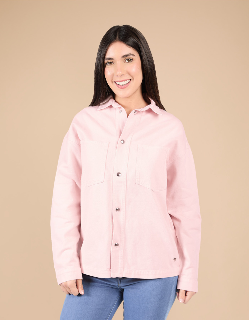 Camisaco Jhimena relaxed rosa