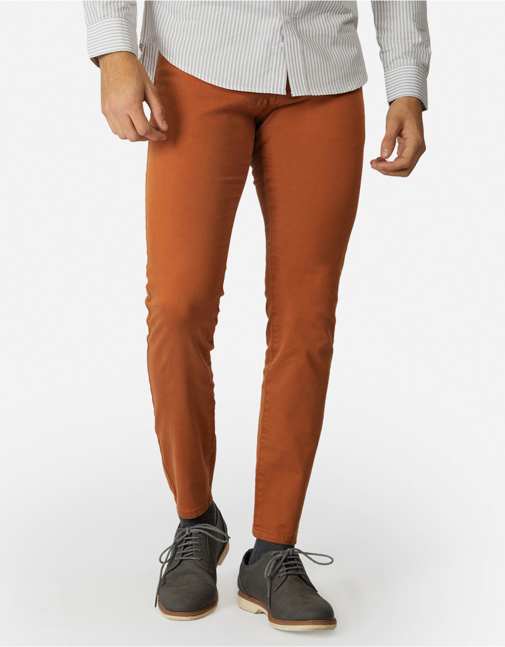 Pantalón Super kurax skinny marrón