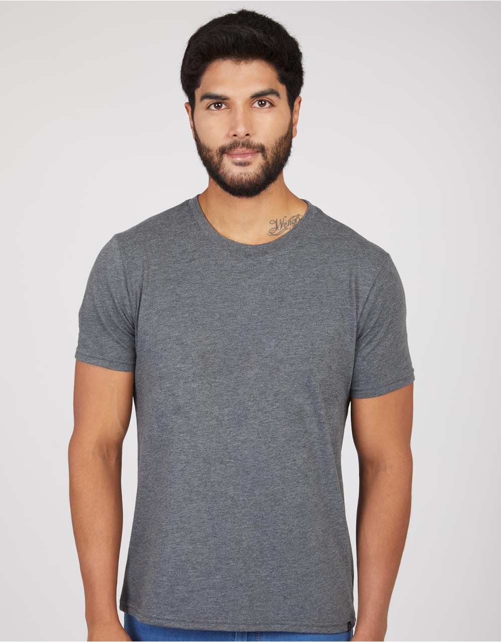 Camiseta De Algodón Para Hombre THE KING, 180 GSM, Estampado De Rey De Ajedrez En Negro, Cuello