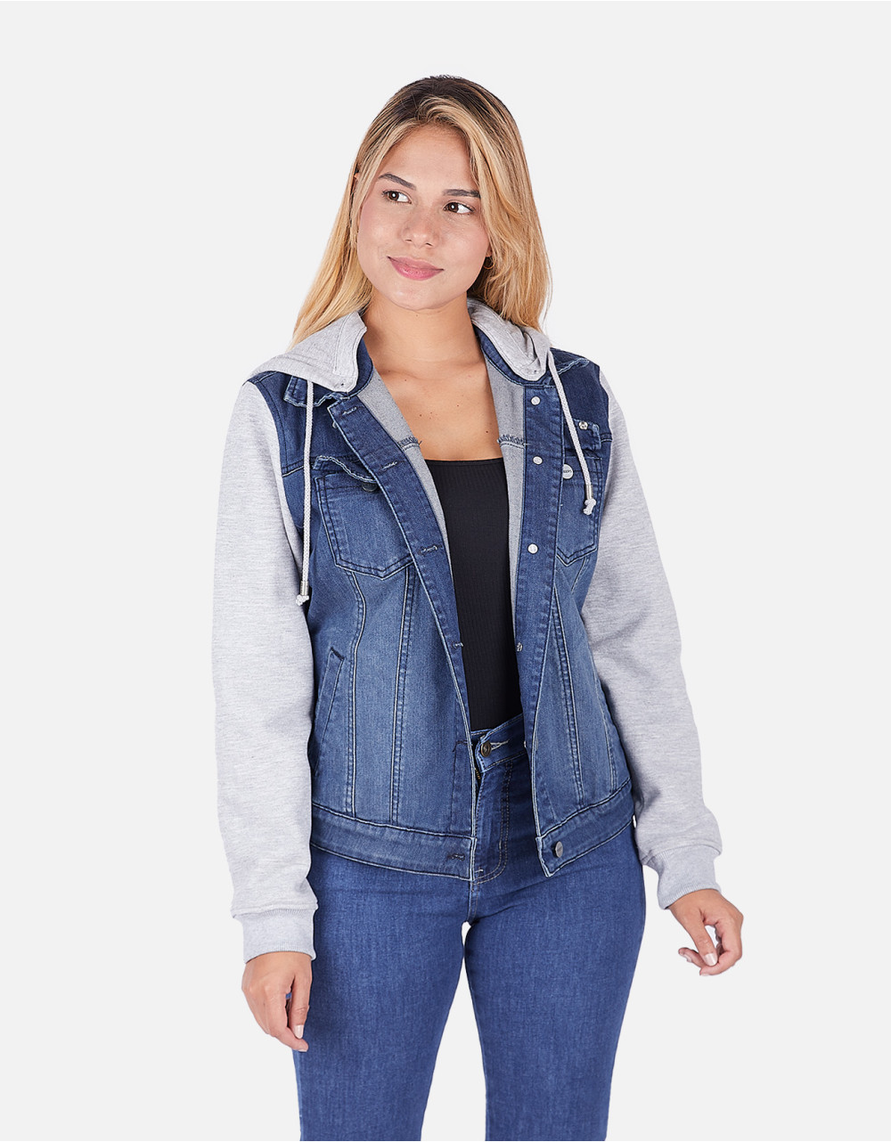 Casaca regular fit verde