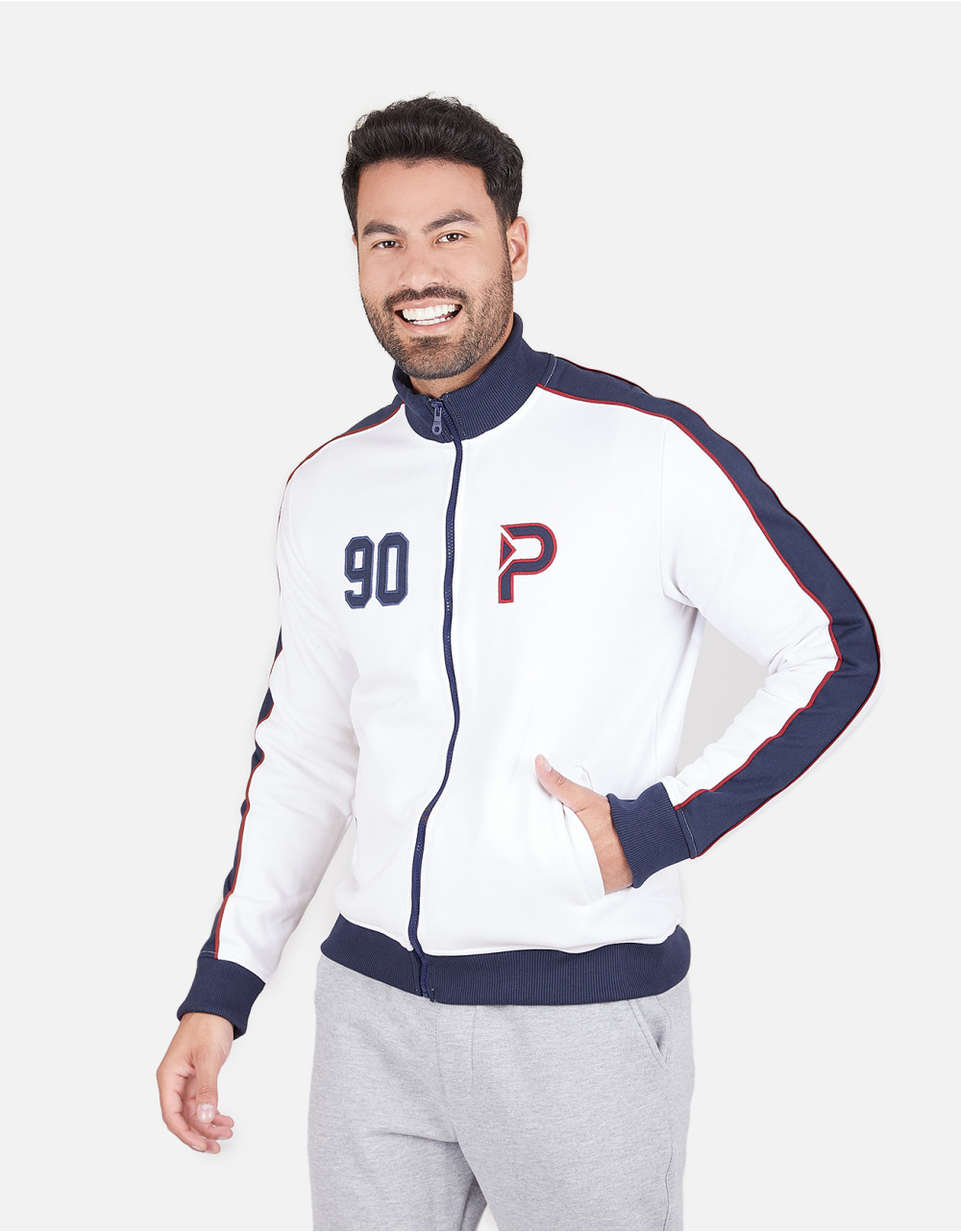 Polera regular fit blanco