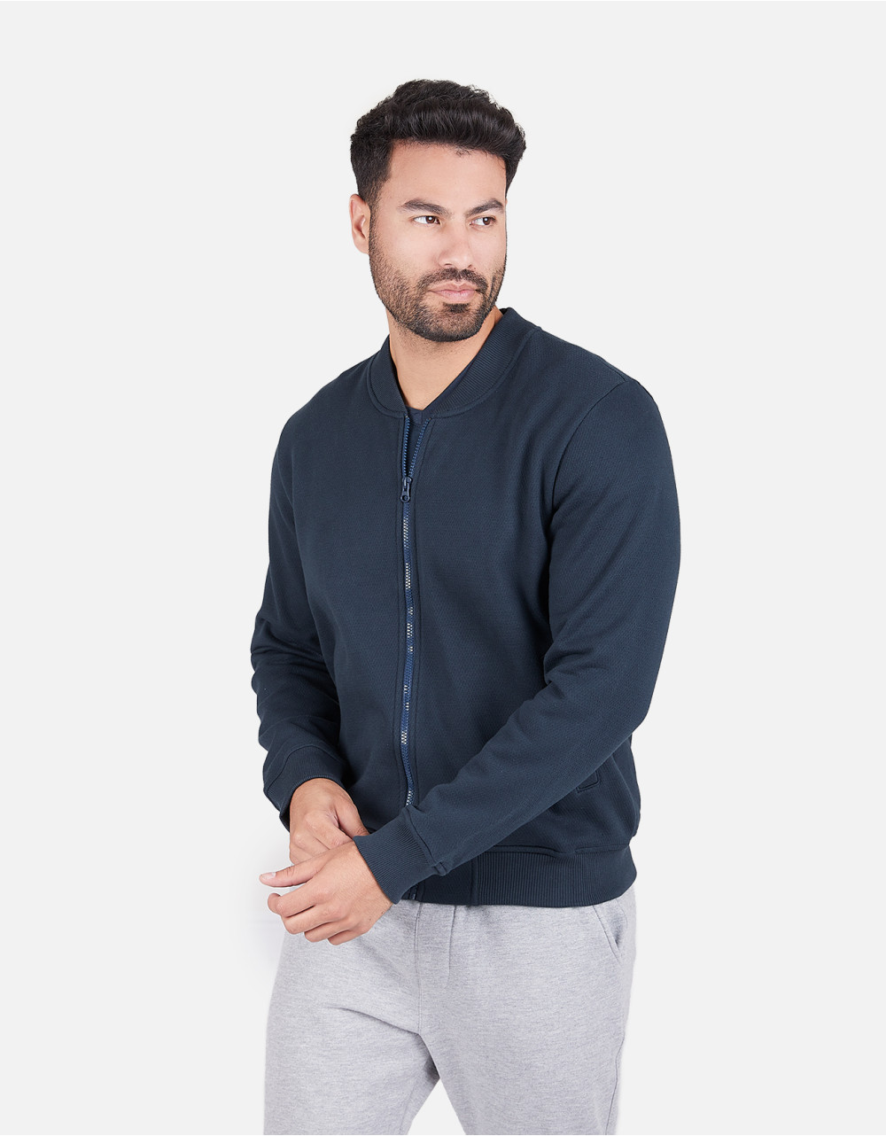 Polera regular fit azul
