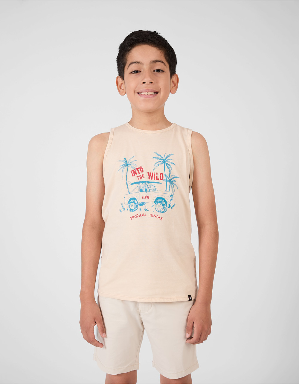 Polo Niño Indor Tapioca Manga Cero