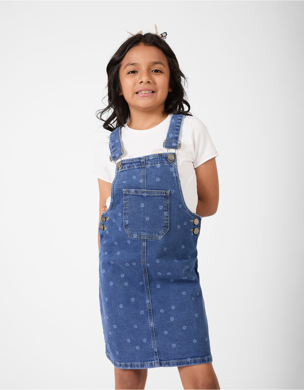 Vestido Niña Kasie Regular Fit Azul 