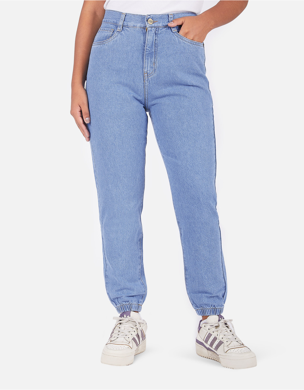 joggers jeans para mujer