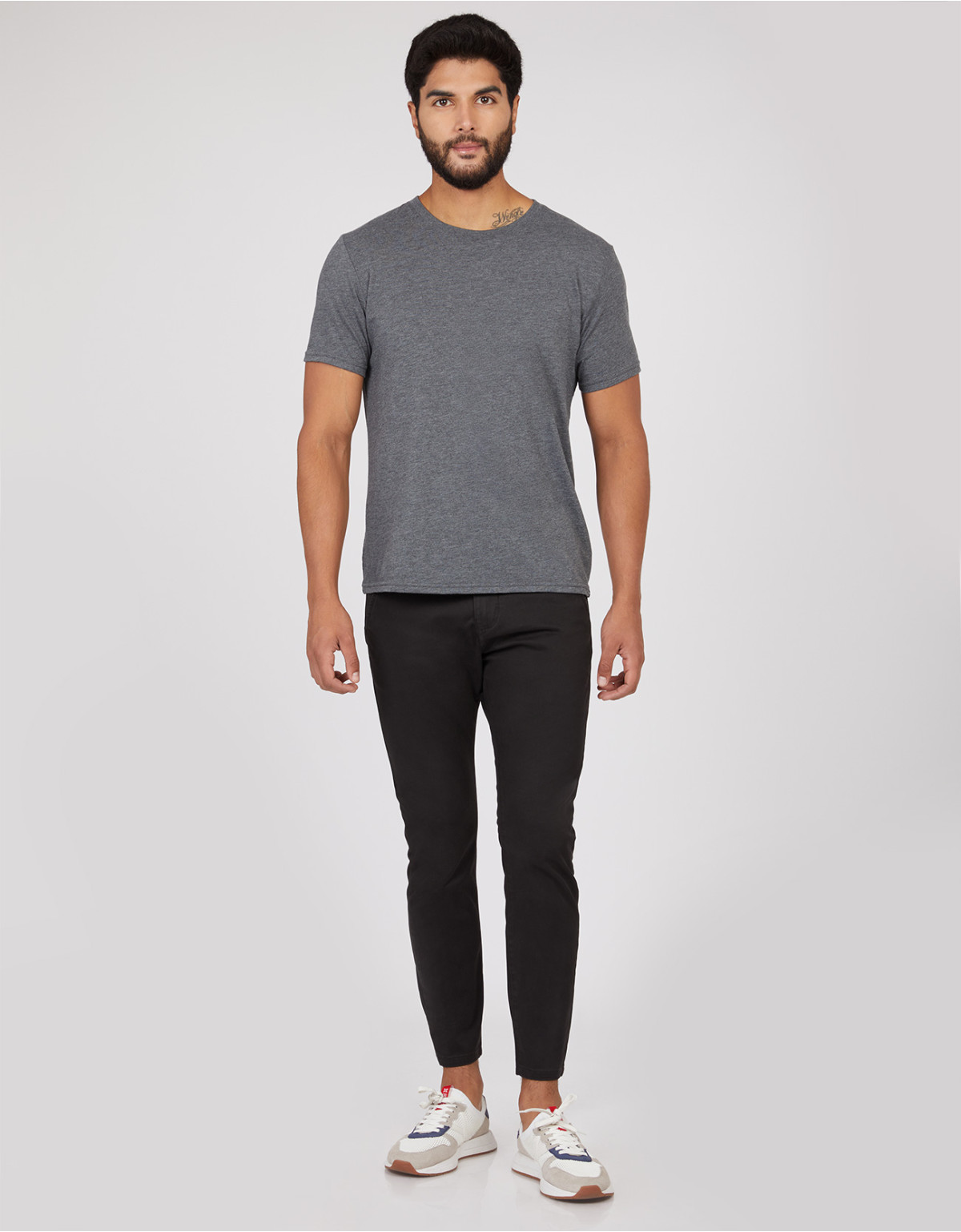 Pantalón Hombre Skinny Drill Altemar Negro