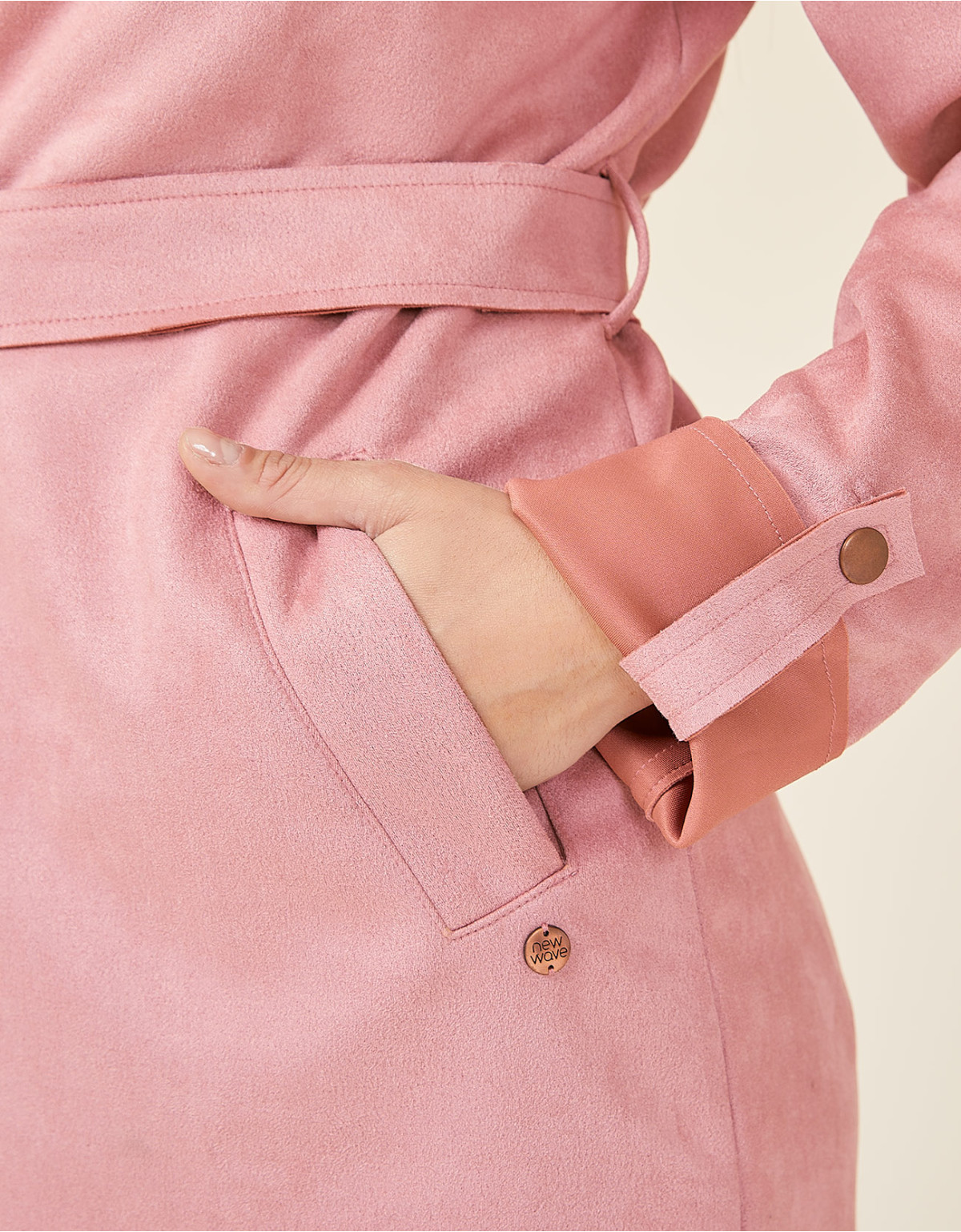 Cardigan regular fit rosa