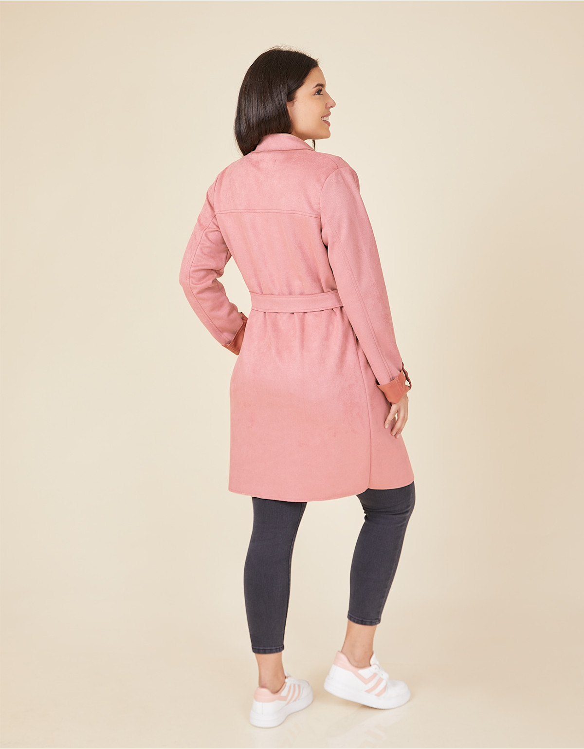 Cardigan regular fit rosa