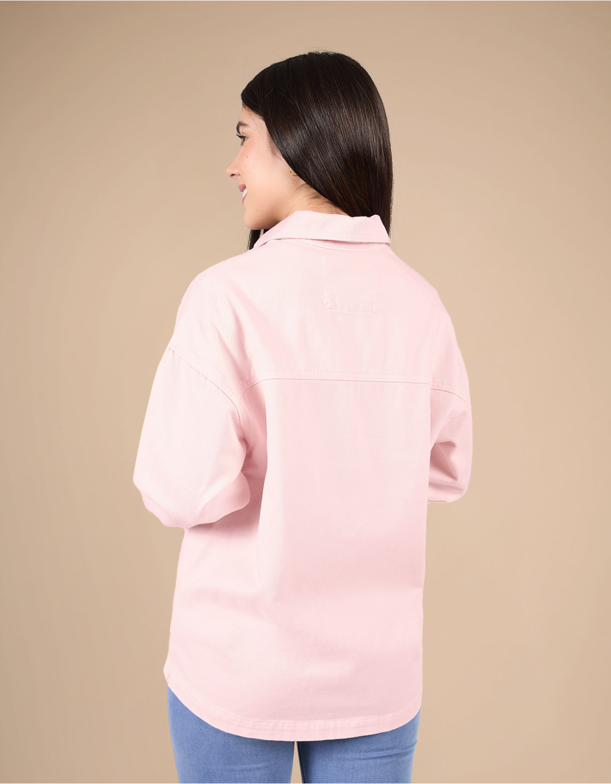 Camisaco Jhimena relaxed rosa