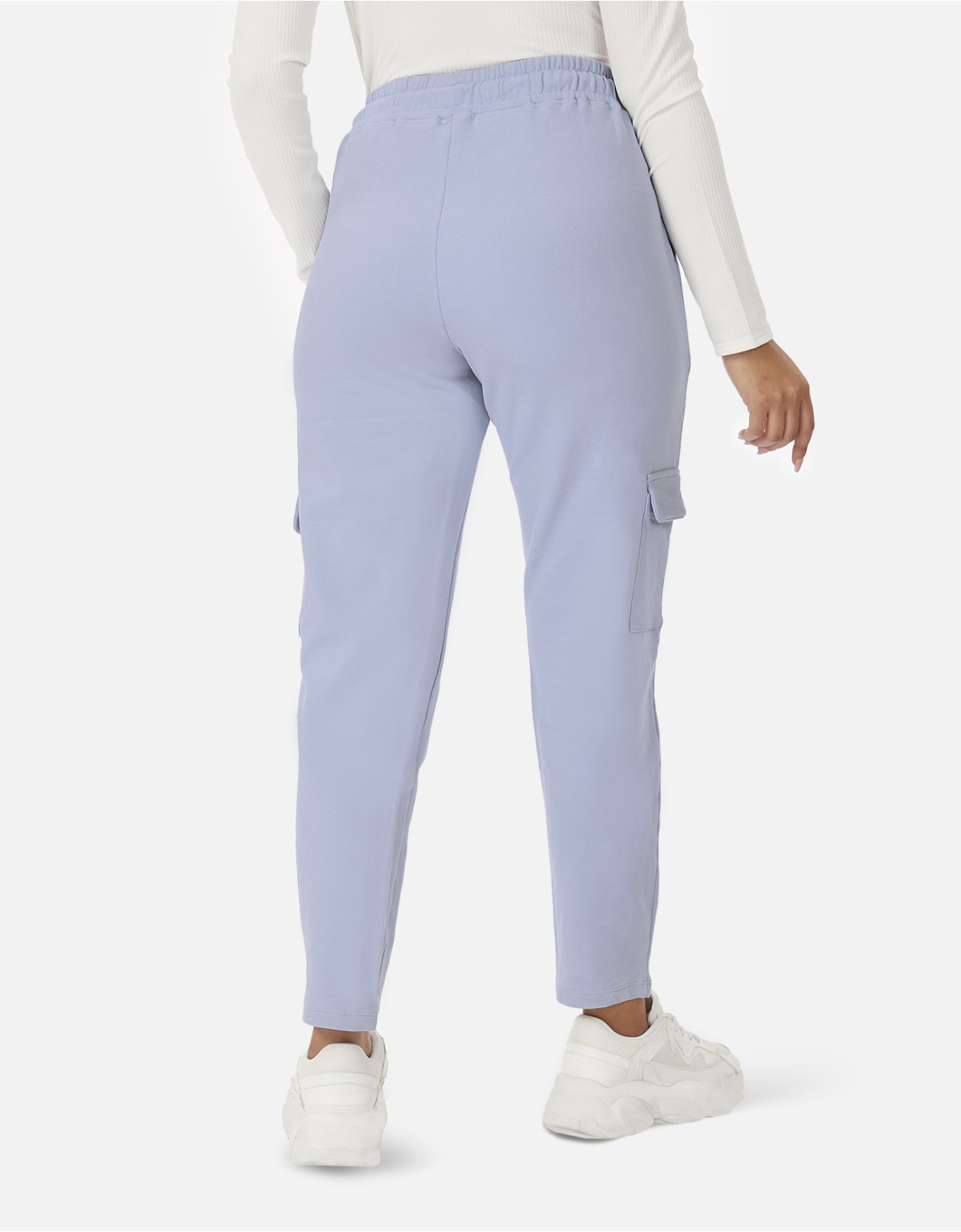 Buzo Alaina Celeste Regular Fit