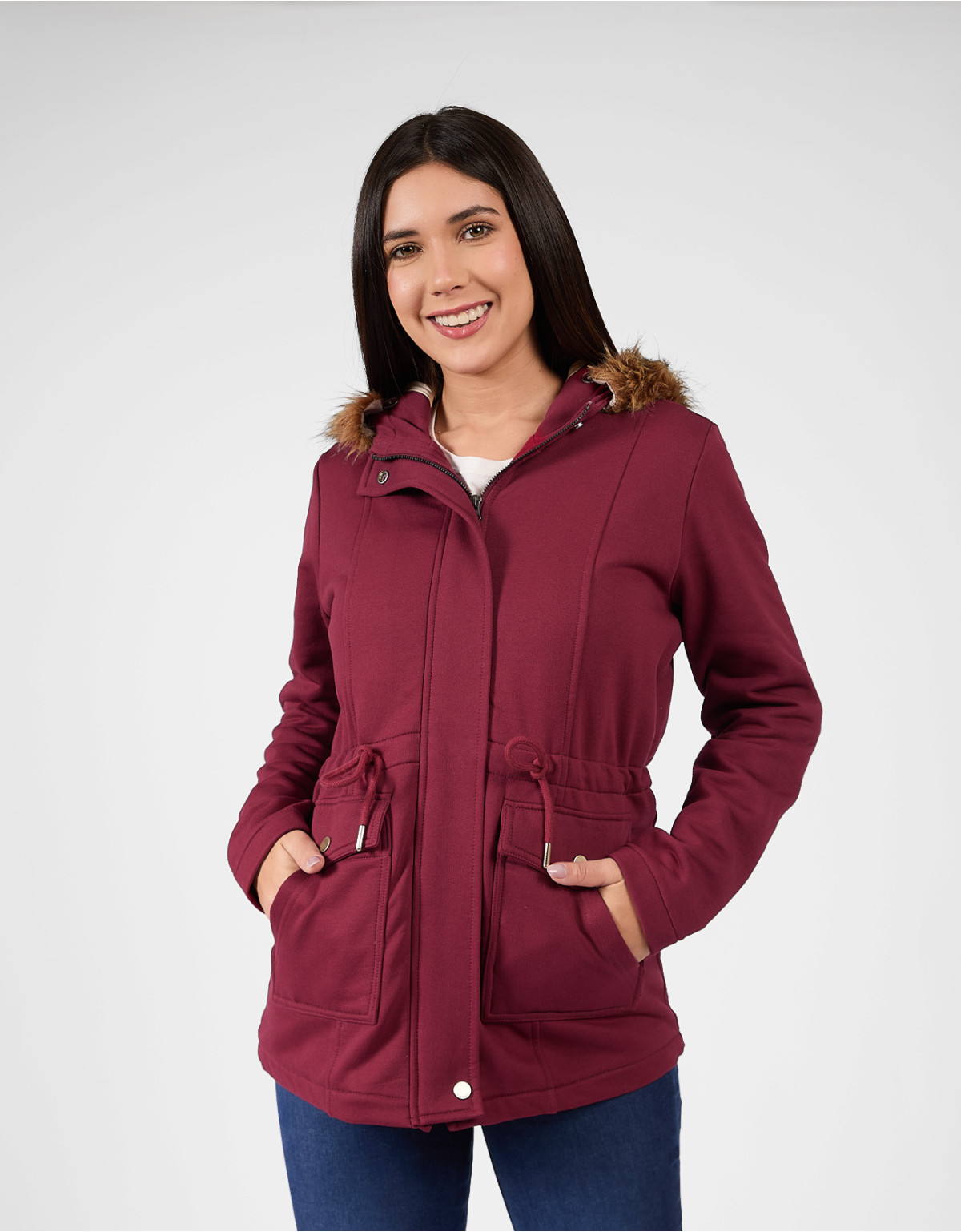 Parka Namora regular fit Vino