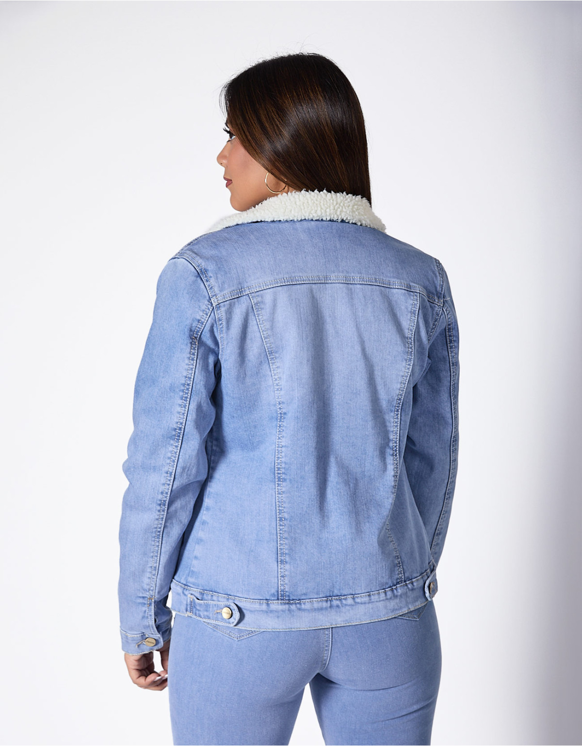 Casaca Tyana Regular Fit Sky