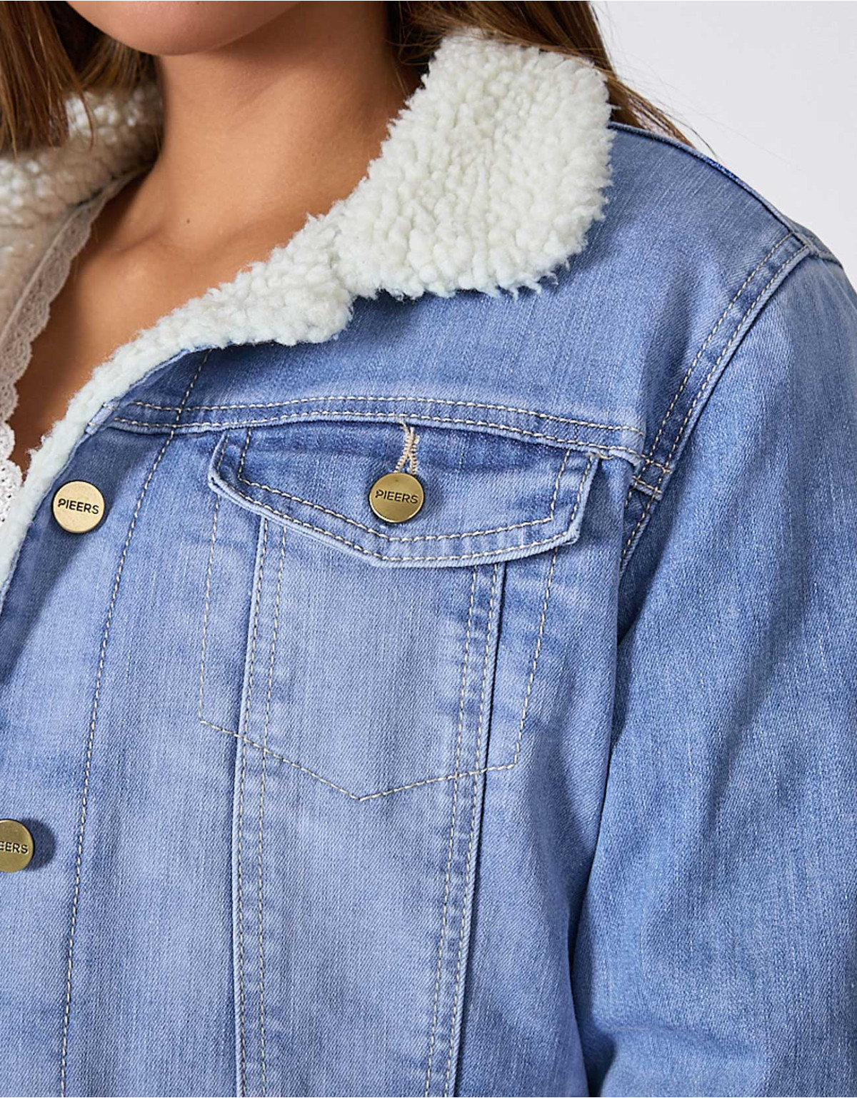 Casaca Tyana Regular Fit Sky