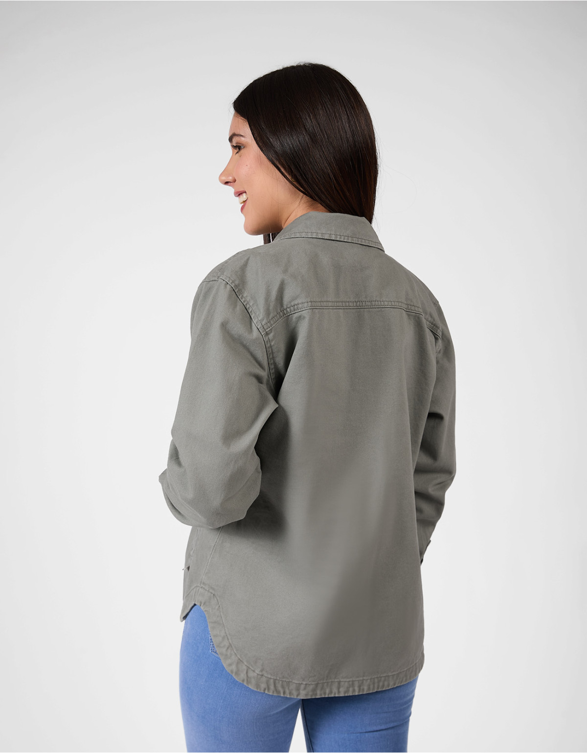 Camisaco Viktoria verde regular fit