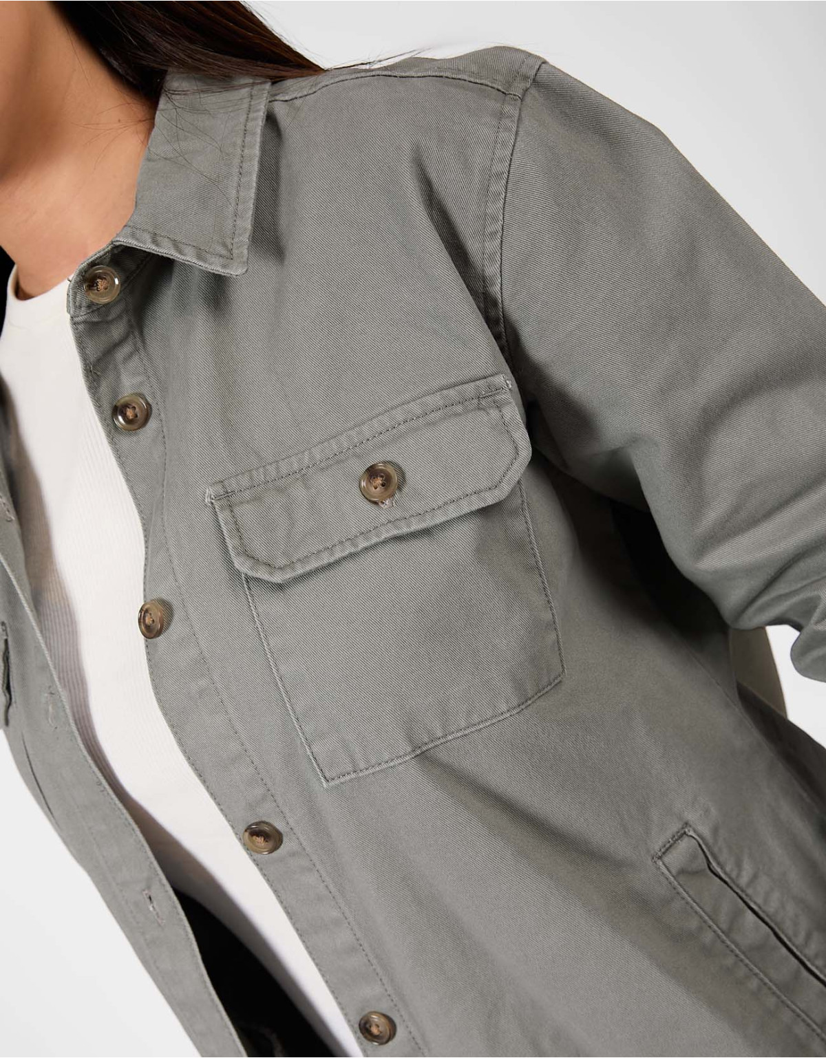 Camisaco Viktoria verde regular fit