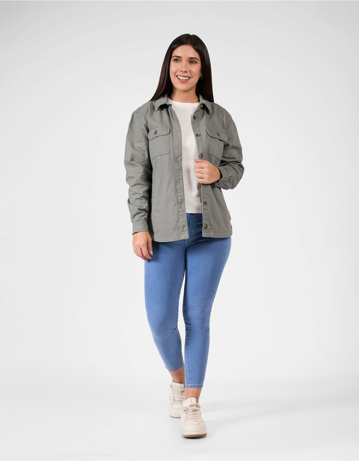 Camisaco Viktoria verde regular fit