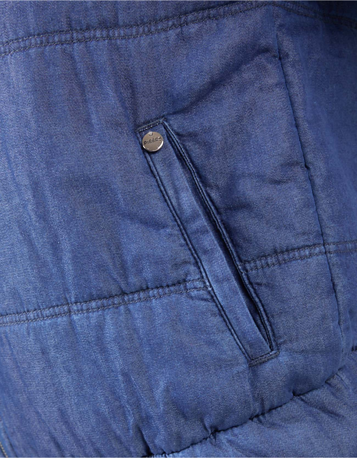 Casaca Layra regular fit azul