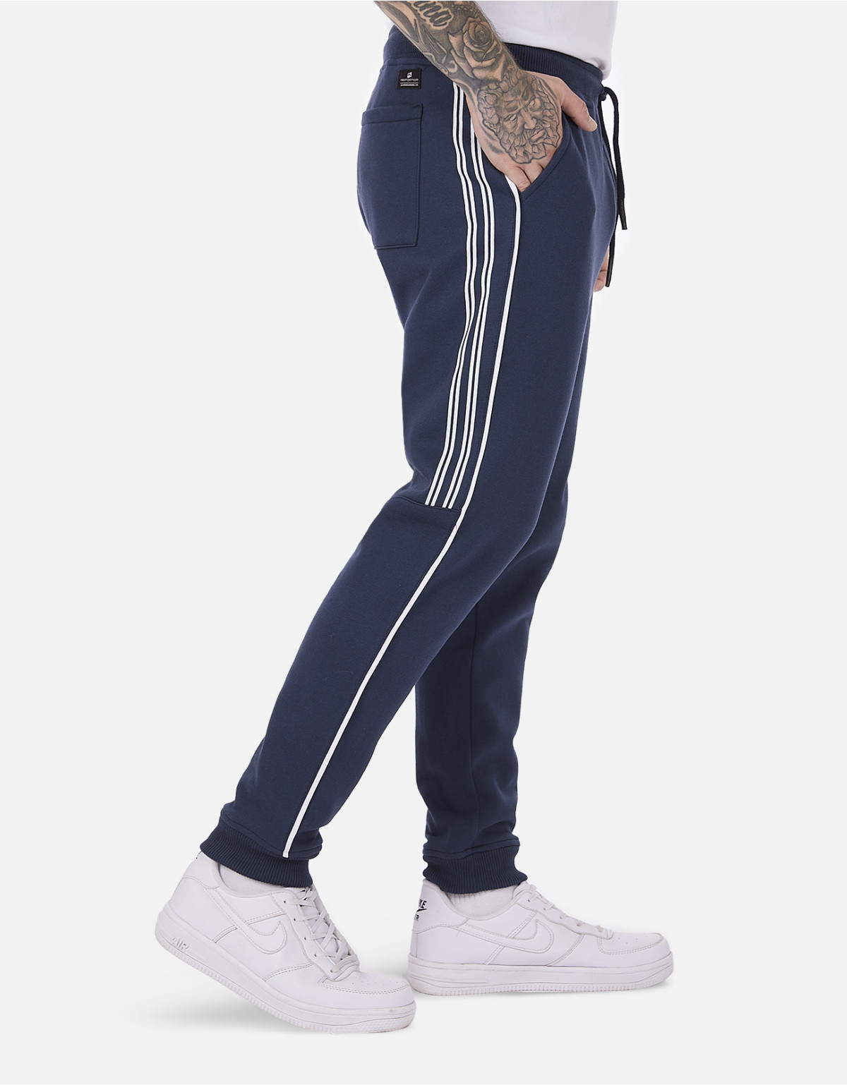 Buzo regular fit azul